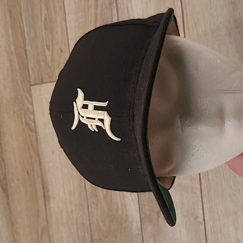 FEAR OF GOD x New Era The 5950 Pro Black Essentials Fitted Hat Cap 7‎ 1/8